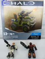 Comprar Lote Halo Fleetcom Mongoose + 2 Figuras Mega Construx 79 3 Personajes