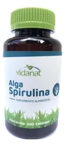 Comprar Alga Spirulina 200 Tabletas De 400 Mg Vidanat. Sabor Sin sabor