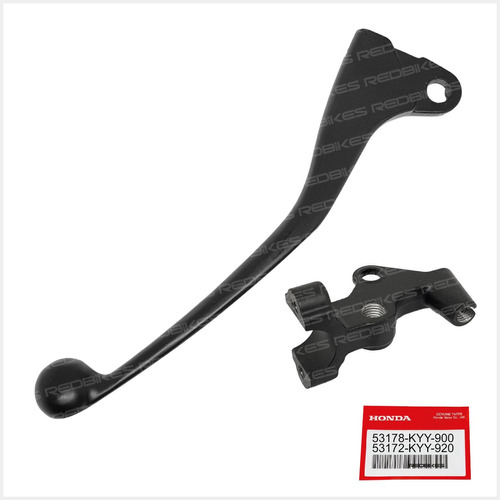 Manija Embrague Soporte Espejo Honda Cb1 125 Original T1