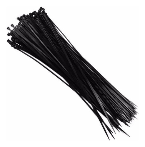 Abraçadeira Nylon 200 X 4,8 Mm Preto Pacote 100pçs Brasfort