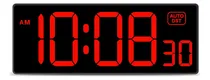 Comprar Reloj De Pared Digital Led Con Segundos, Reloj Eléctrico ...