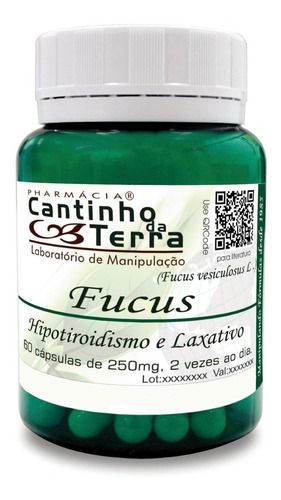 Kit Capsula Fuccus 250mg - 3 Potes