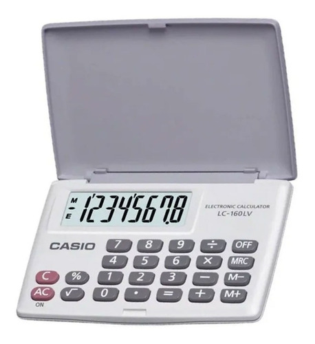 Calculadora Casio Lc-160lv-we Agente Oficial C