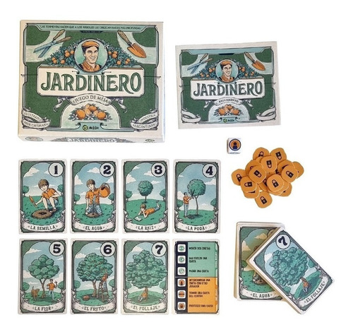 Juego de cartas Jardinero Maldón
