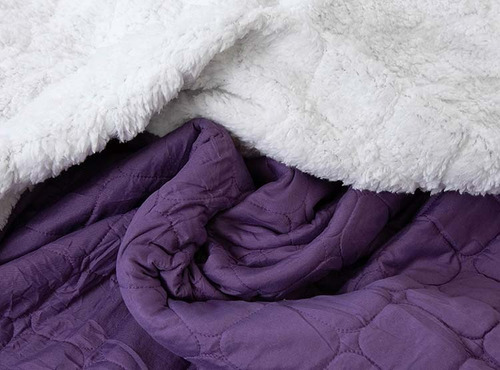 Quilt Cubrecama 2 Plazas Sherpa Da Vinci Térmico