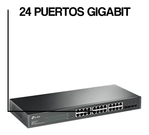 Switch Tp Link Sg2424 Administrable 24 Puertos Gigabit