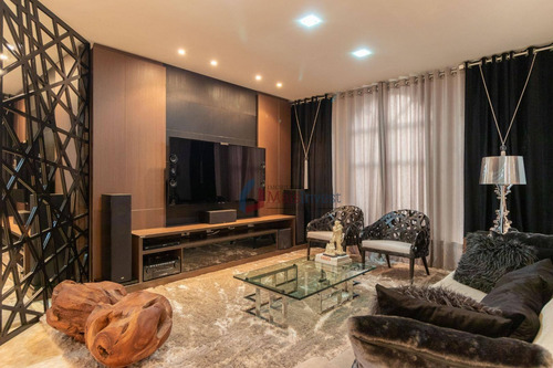 Casa Com 5 Dormitórios, Ampla Área Lazer, À Venda, 710 M² Por R$ 5.800.000 - Alphaville Graciosa - Pinhais/pr - Ca0125
