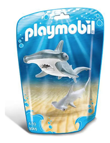 Juguete Playmobil Hammerhead Shark para animales marinos 9065, número de piezas: 2