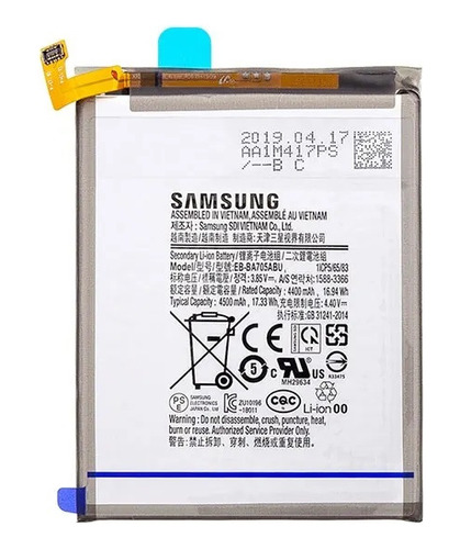 Bateria Pila Samsung A70 A705 30dias Garantía Tienda