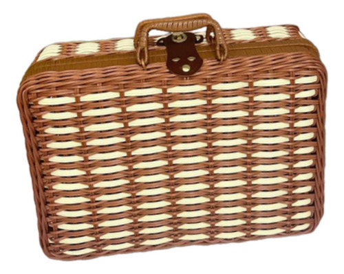 Cesta De Almacenamiento Con Tapa Y Asa For Accesorios De M