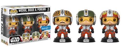 Paquete De 3 Figuras De Pilotos Ala-x Funko Pop! Star Wars