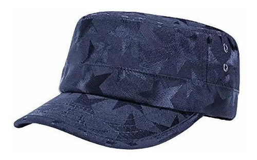 Sombrero Militar Unisex Para Hombre, Mujer, Gorra Plana, Gor