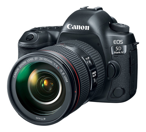 Canon Eos 5d Mark Iv Dslr Camara Con 24-105mm F/4l Ii Lens