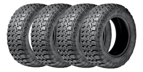 Kit 4 Pneu 33x12.50r18 118q Dx9 Bandit 10pr Delinte Aro 18