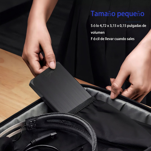 // Disco Duro Externo Unionsine Hd2512 1tb Negro