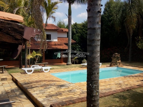 Imagem 2 de 21 de Chácara No Condomínio Fechado Vale Das Orquídeas Em Iperó. Piscina E Churrasqueira! - Ch00586 - 69437595