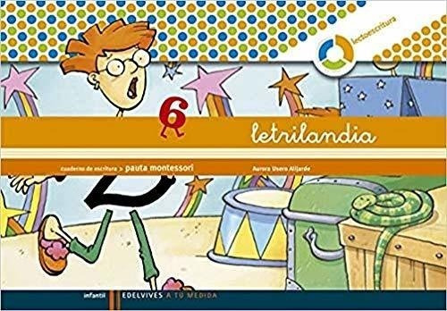 Letrilandia Lectoescritura Cuaderno 6 De Escritura (pauta Mo