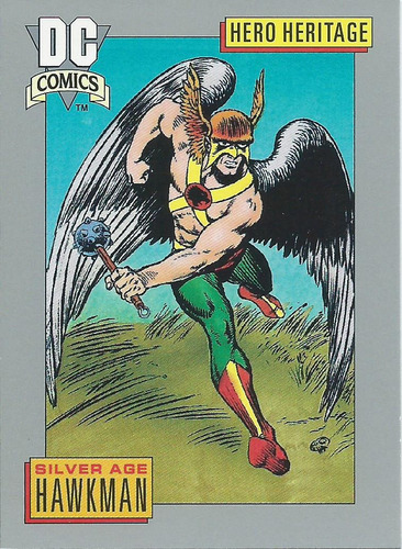 Barajita Hawkman Dc Comics 1991 #11 Hero Heritage Silver