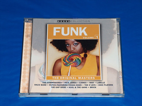 Funk Vol. 1 Cd Commodores Rick James Kool & Gang P78