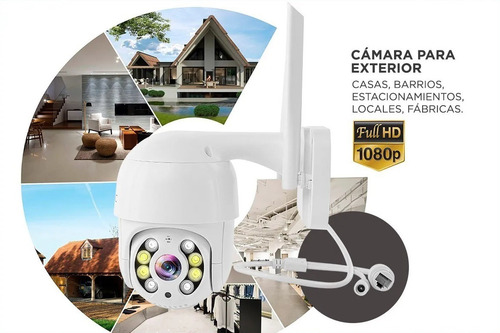 Imagen 6 de 9 de Cámara Ip Gadnic P2p00039 Exterior Domo Motorizado P2p Wifi