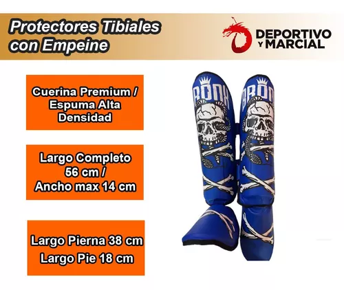 Protector Tibial Empeine Bronx Mma Kickboxing Muay Thai En3x