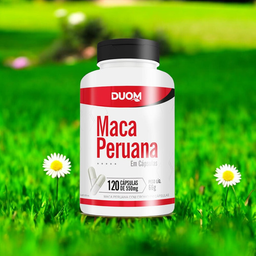 Maca Peruana Duom 2 X 120 Cápsulas