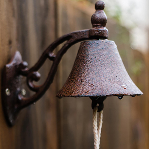 Campana De Cena Al Aire Libre Timbre De Puerta Decorativo Mo
