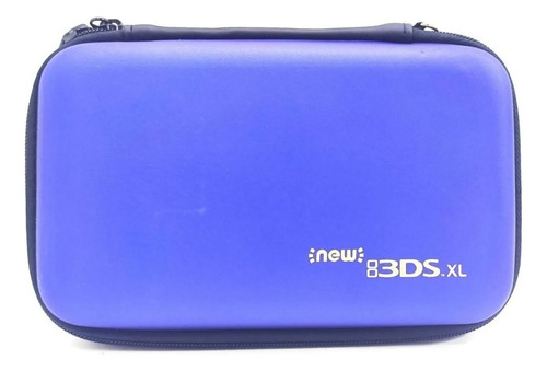 Capa Case Nintendo 3ds Xl Estojo Azul Anti Impacto Hard