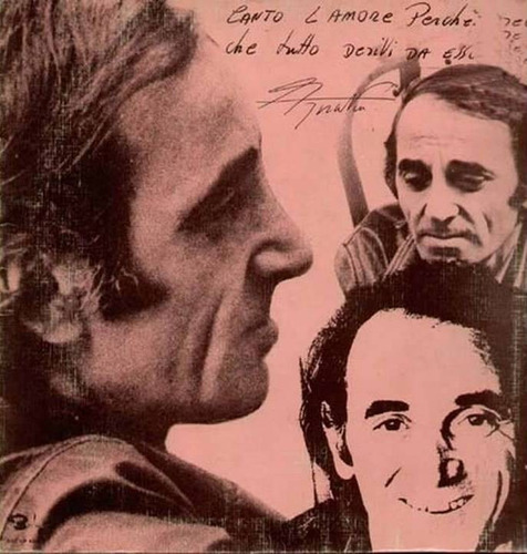 Charles Aznavour Canto L' Amore Vinilo Argentino Lp Pvl