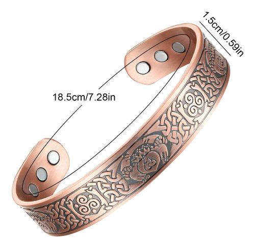 Pulsera De Cobre Para Hombre Pulsera De Cobre Para Hombre Br