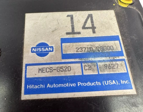 Módulo De Control De Motor Mecs G520 Z24 Nissan