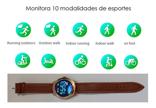 Imagem 5 de 8 de Smartwatch Z11 Full Hd Relógio Inteligente Resolução 240x240