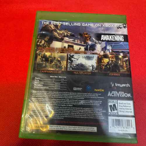 Call Of Duty Black Ops Iii Xbox One Original (Usado)