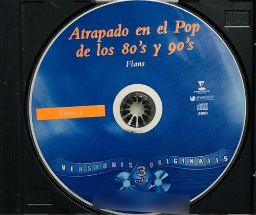 Flans, Atrapado En El Pop De Los 80s Y 90s Cd Seminuevo