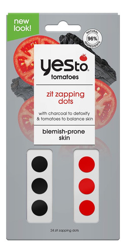 Yes To Tomates - Puntos Desintoxicantes De Carbón Zit Zappin