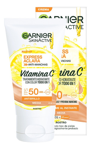 Garnier Expr Aclara Vitamina C Media X 40 Gr