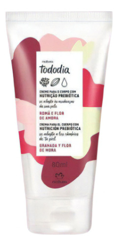  Crema Corporal Natura Tododia Granada Y Flor De Mora 80ml