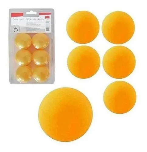 Pelota de ping pong/tenis de mesa Top Rio 6u