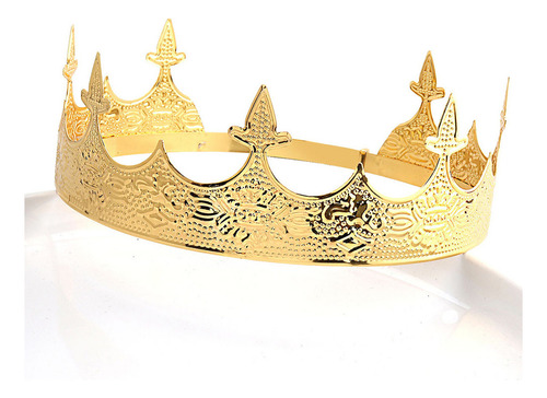 Diadema Vintage Con Forma De Corona De Rey Para Hombre, Boda