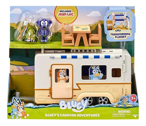 Auto Caravana Bluey Camper Van Play Set 89797