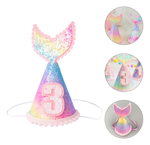 Gorro De Cumpleaños Con Forma De Cono, Sombrero De Cumpleaño