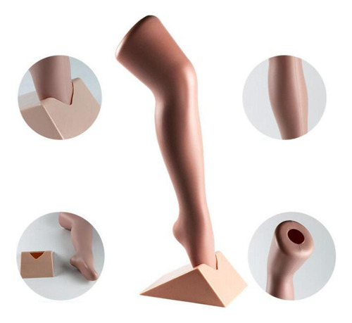 Pata De Maniquí Infantil De Plástico De 2 X 57 Cm Para Exhib