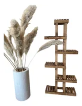 Comprar Portamaceta Rack Estantes Maceteros Intercalado Encerado