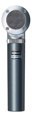 Micrófono Condensador Cardioide Shure Beta 181/c Color Plateado
