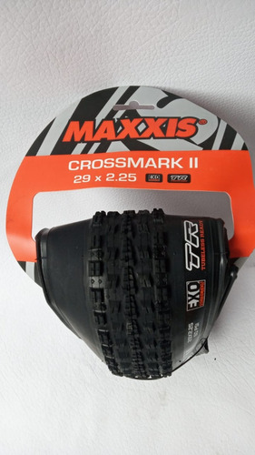Imagen 2 de 8 de Llanta Tubeless Ready 2c/ Exo 29*2.25. Maxxis Crossmark I I
