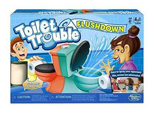 Juego De Mesa Inodoro Loco  Toilet Trouble Flushdown 