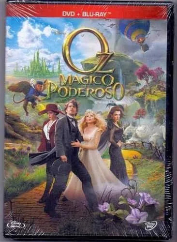 Oz Magico E Poderoso Dvd + Blu-ray Lacrado