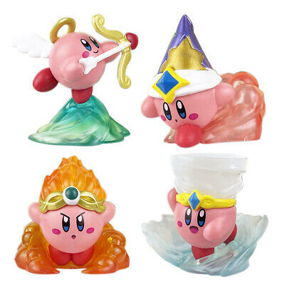 Figura Kirby X4 Regalos Detalles Niños Muñecos Anime 