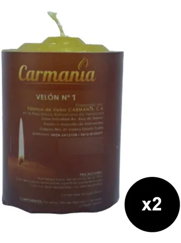 comprar Velon Vela Numero 1 X2unidades Somos Tienda +