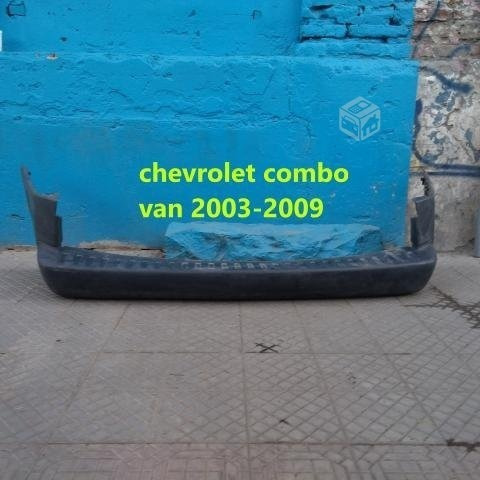 Parachoque Trasero Chevrolet Combo Van Año 2003 Al 2009